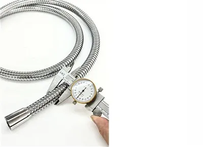 Welchen Druck hat ein Brauseschlauch mit großem Durchmesser?